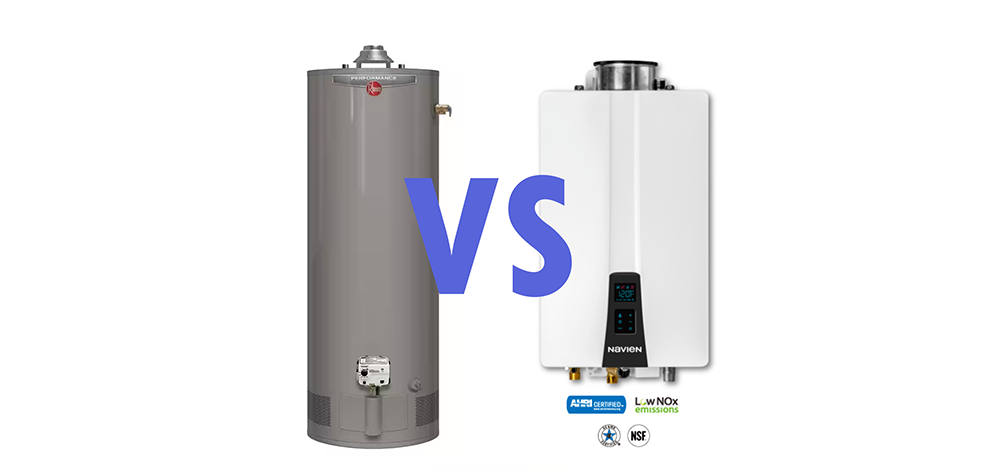 Water Heater vs. Tankless Water Heater: Which Is Right for You?